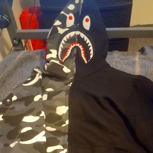 BAPE full zip camo jacket